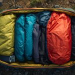 Dry sack sırt çantası düzeni