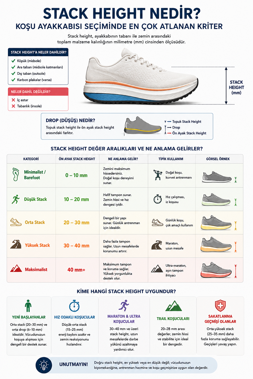 Stack Height rehberi infografiği