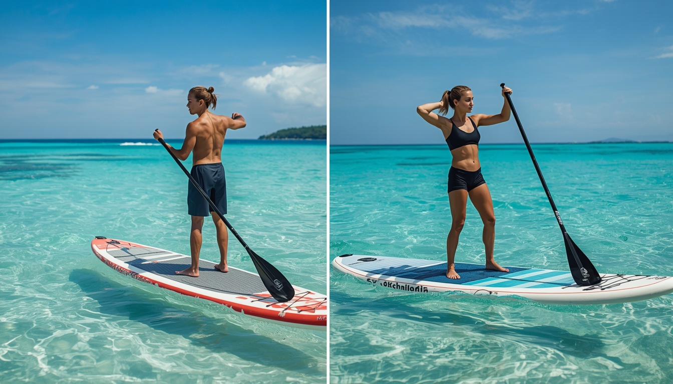 SUP paddle yanlış teknik